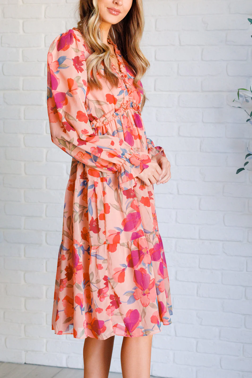 You And Me Floral Dress - Image 2