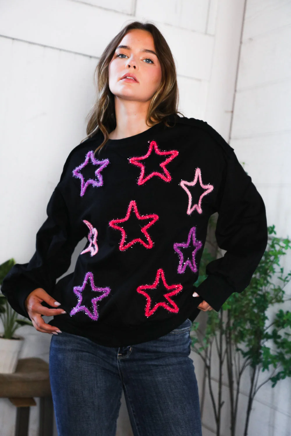 You Gave Me The Stars Cozy Sweater - Image 11
