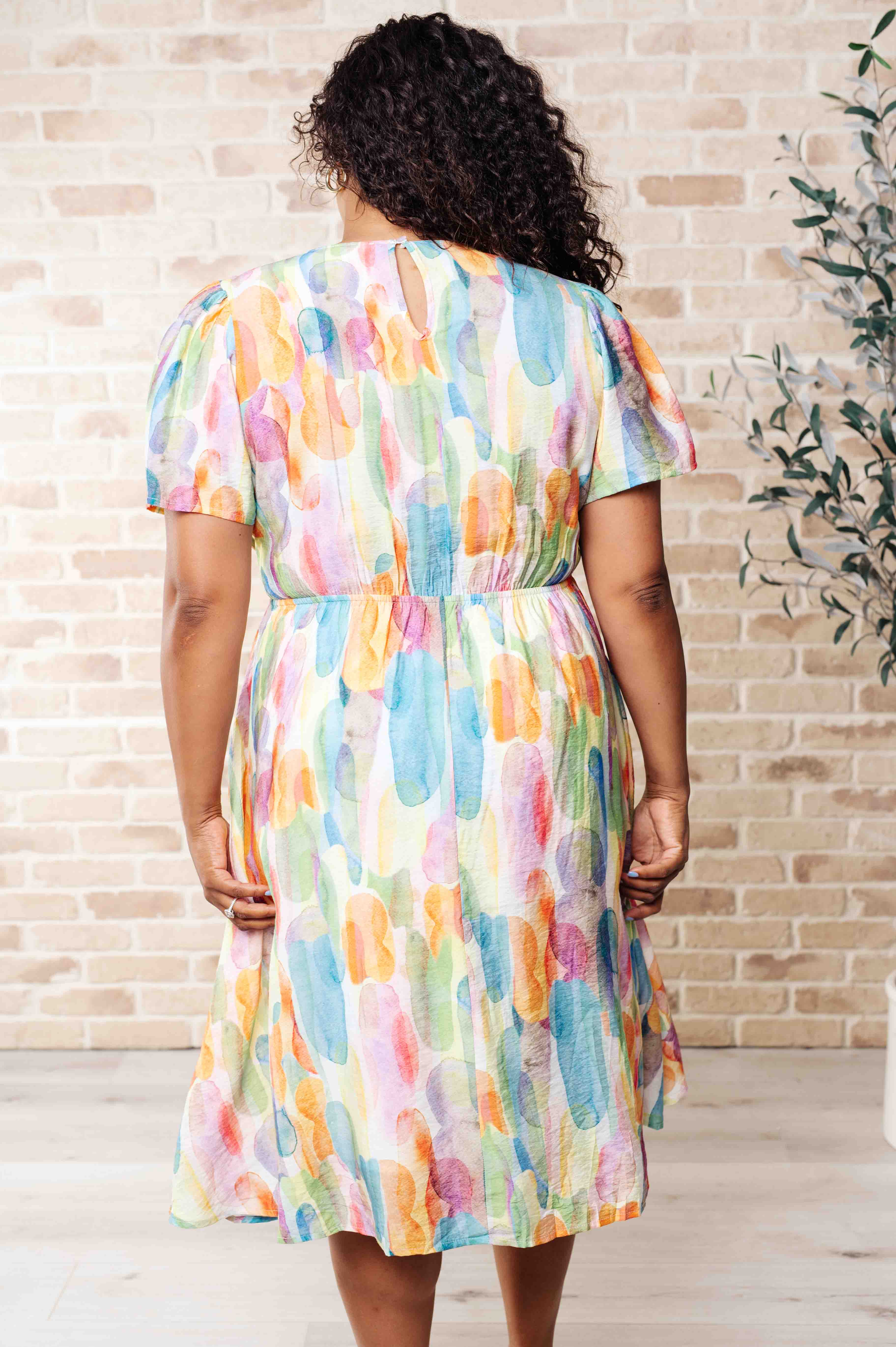 Young, Wild & Free Round Neck Dress - Image 8