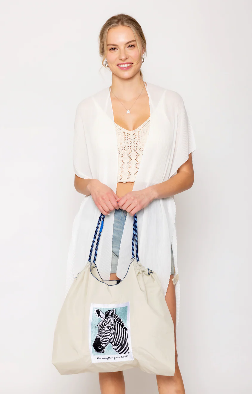 Zebra Rope Bag - Image 3