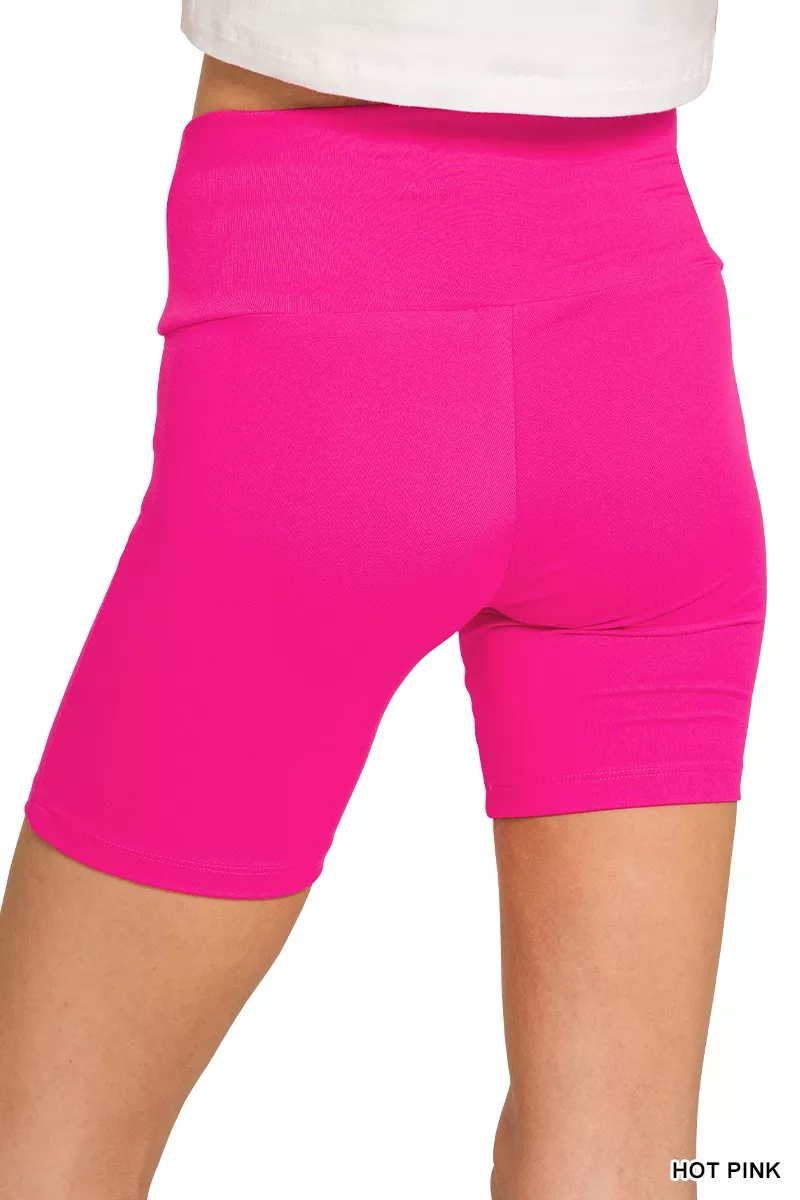 Zenana Brushed Dty Microfiber Top & Biker Shorts - Image 14
