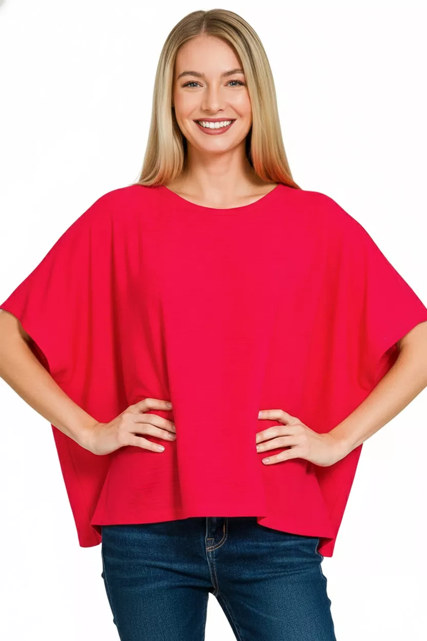 Zenana Round Neck Short Sleeve T-Shirt - Image 3