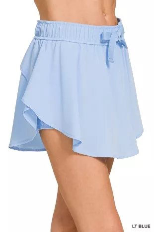 Zenana Soft Woven Active Skorts - Image 2