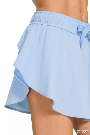 Zenana Soft Woven Active Skorts - Image 5