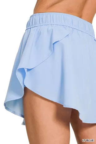 Zenana Soft Woven Active Skorts - Image 9