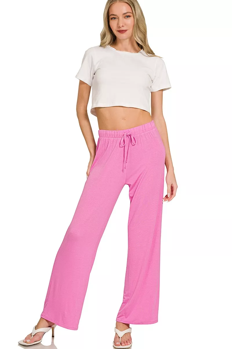 Zenana V-neck Oversized Top & Pants Set - Image 3