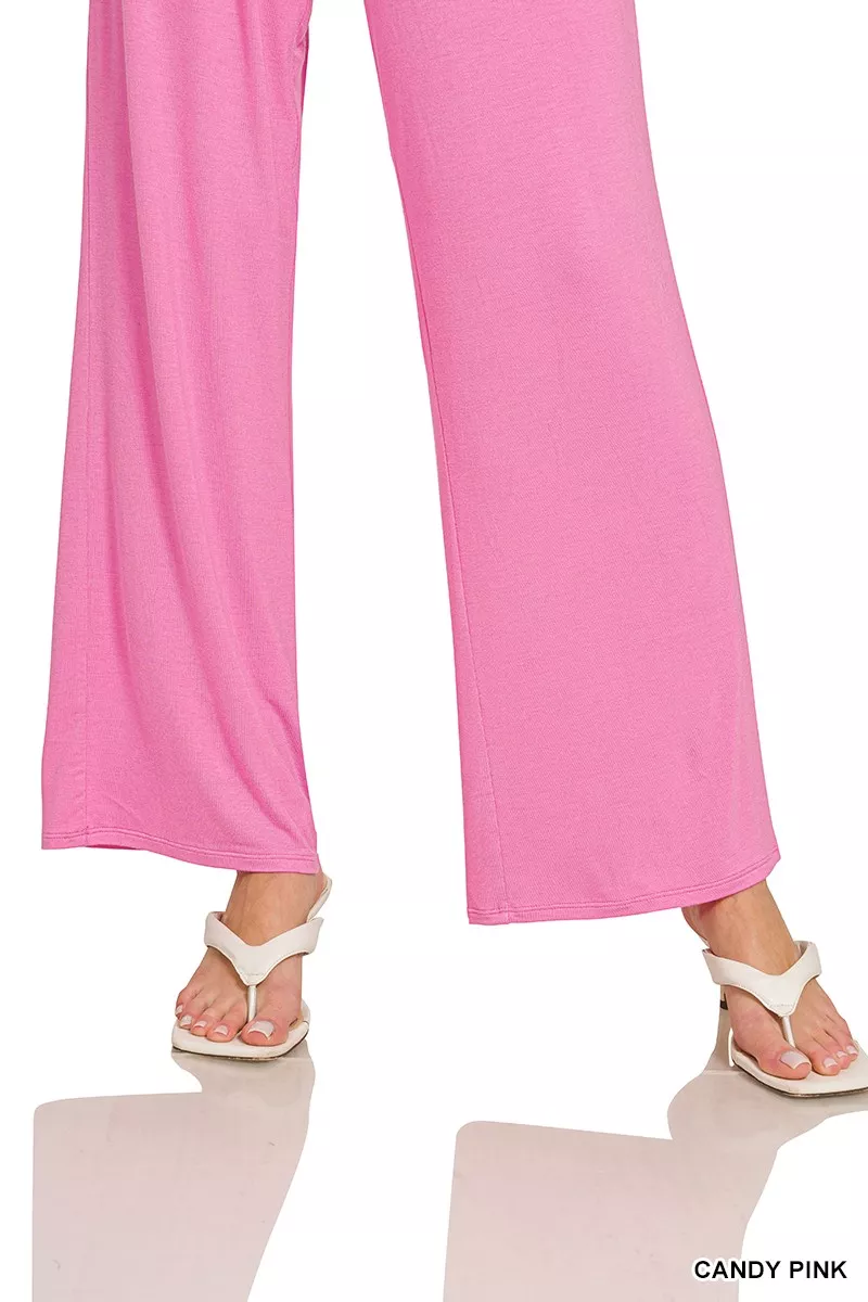 Zenana V-neck Oversized Top & Pants Set - Image 9