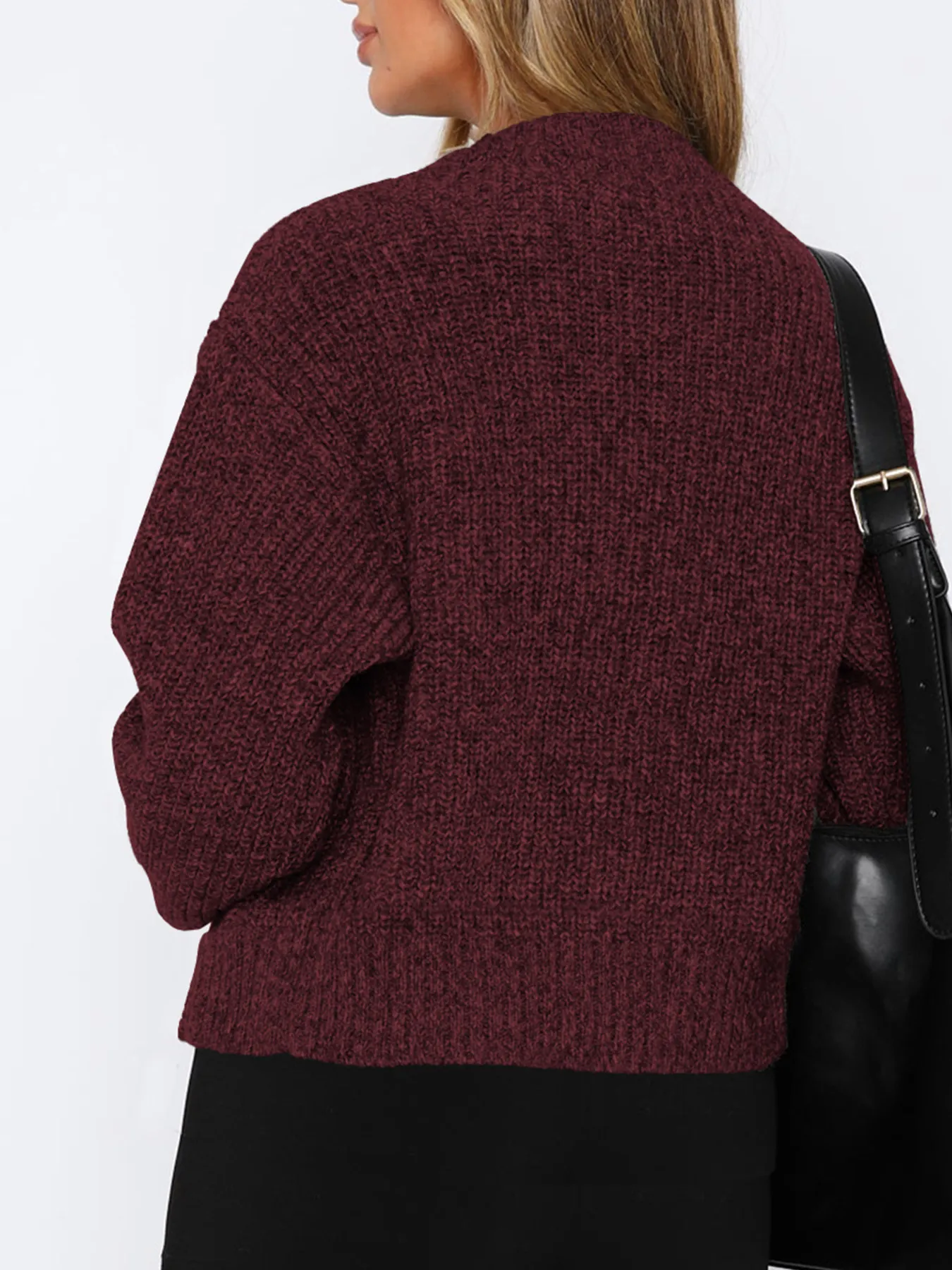 Zip Up Long Sleeve Cardigan - Image 12