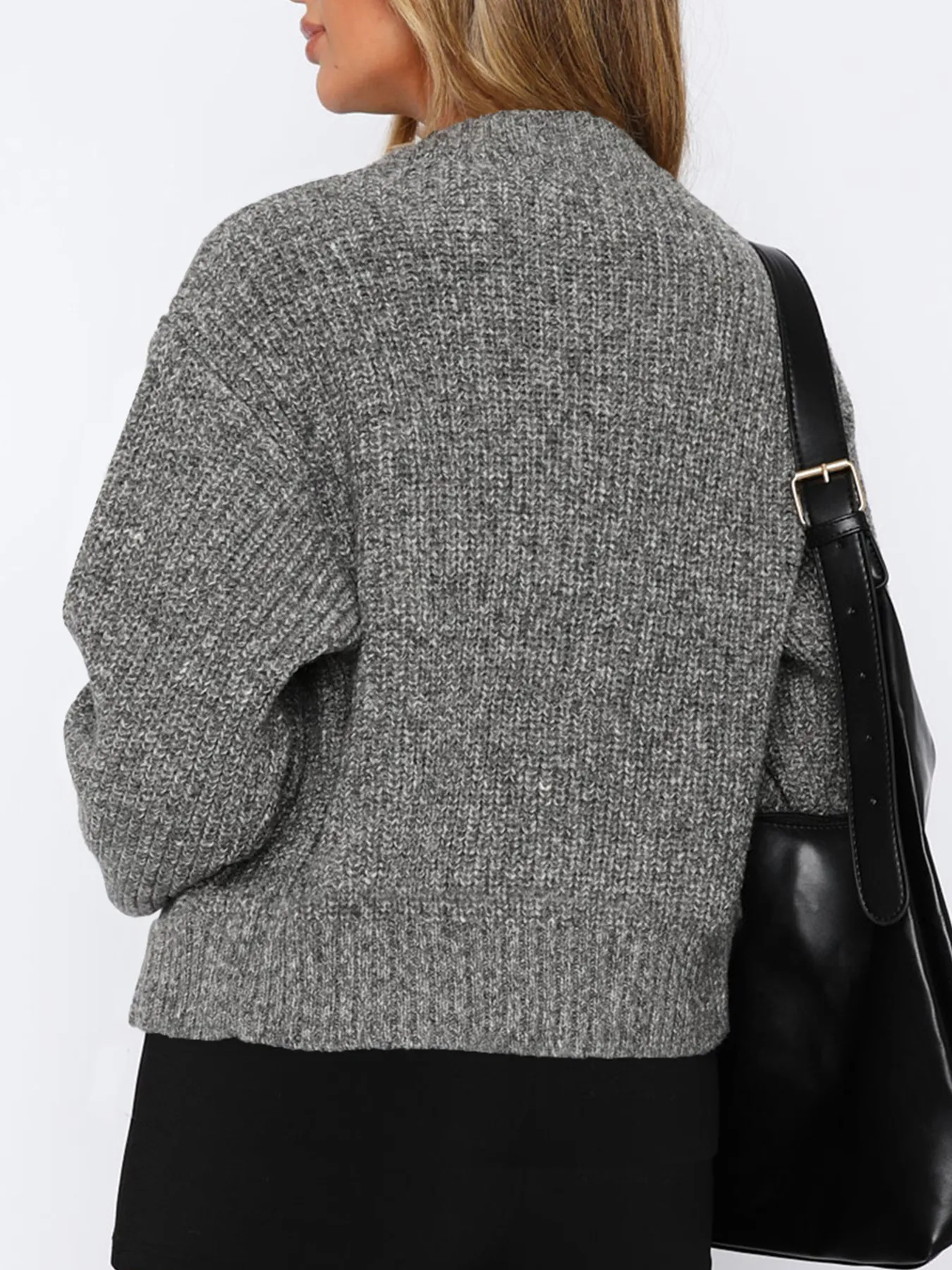 Zip Up Long Sleeve Cardigan - Image 16