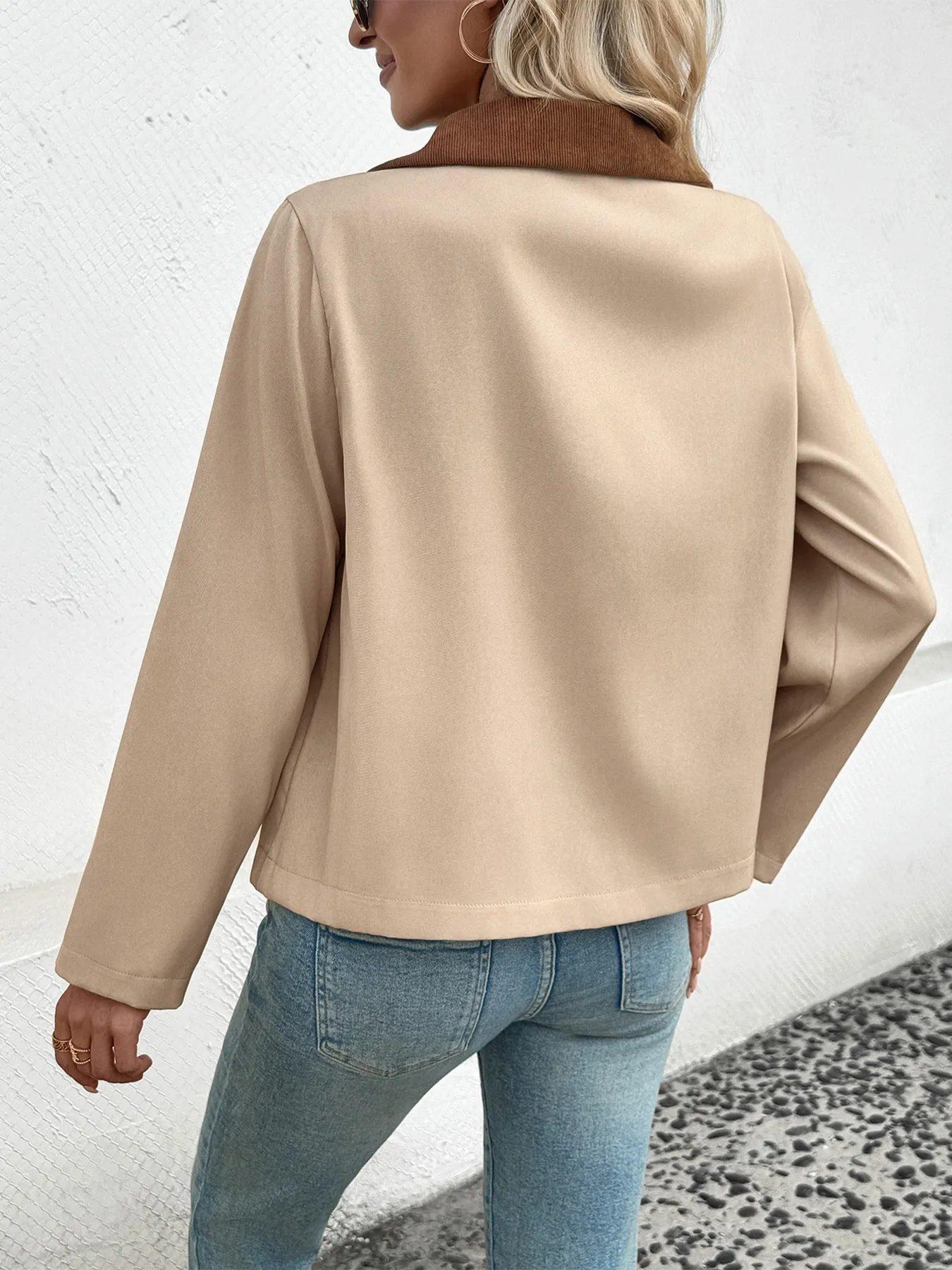 Zip Up Long Sleeve Jacket - Image 6