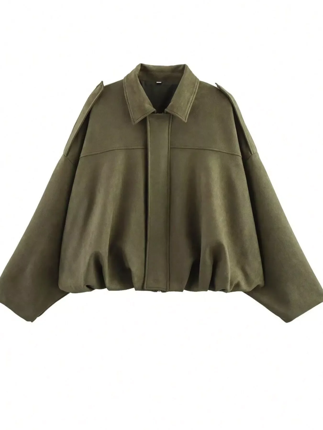 Zip Up Oversized Jacket - Image 6