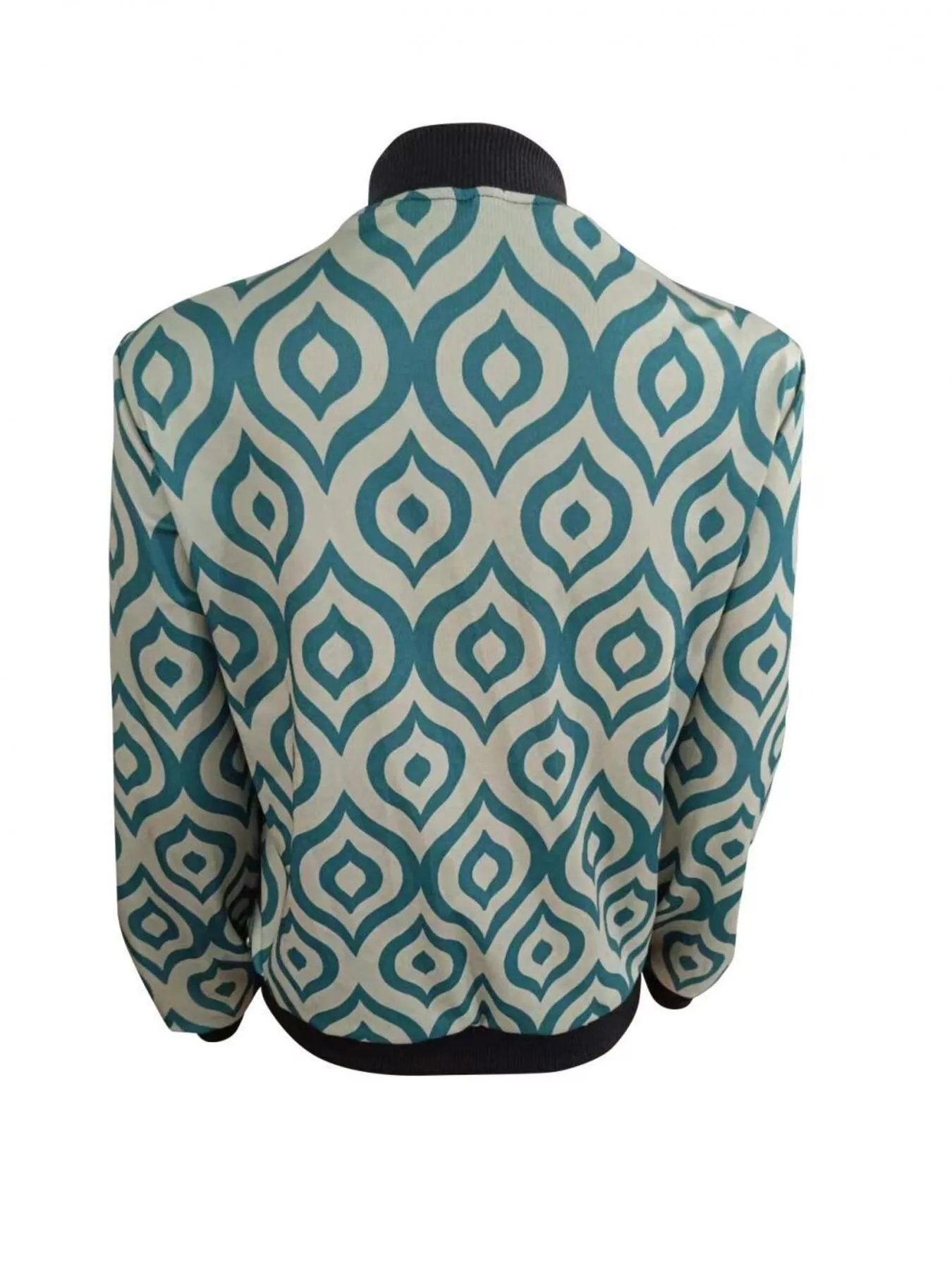 Zip Up Printed Jacket - Image 2