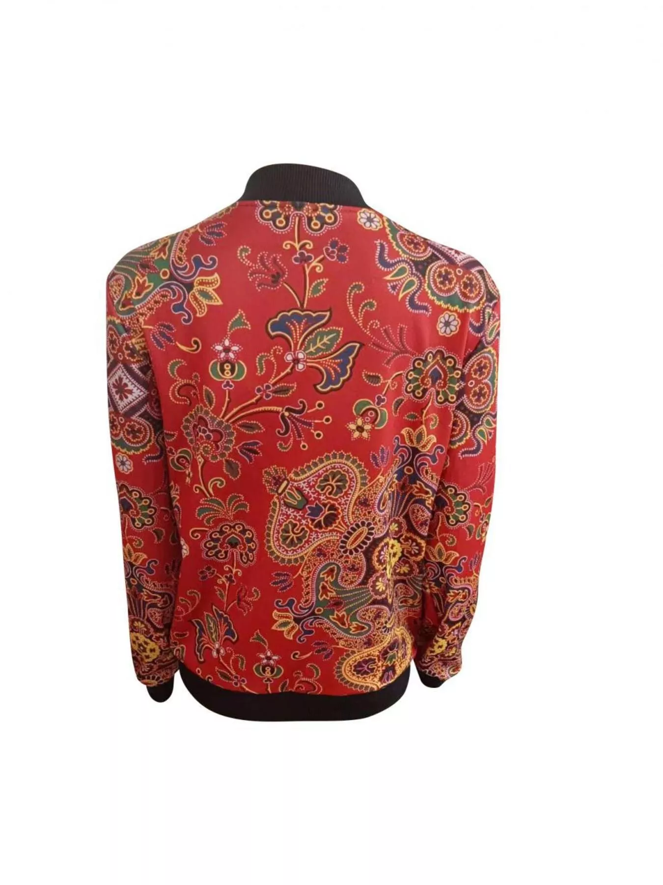 Zip Up Printed Jacket - Image 8